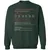 Assistant Professor Stats Classic Unisex Sweatshirt - Forest Green - 4