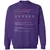 Associate Professor Stats Classic Unisex Sweatshirt - Purple - 6