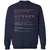 Associate Professor Stats Classic Unisex Sweatshirt - Navy - 2