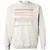 Associate Professor Stats Classic Unisex Sweatshirt - White - 12