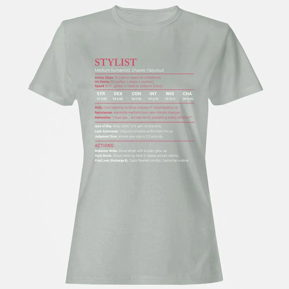 Stylist Stats Women's T-Shirt - Ash - 2