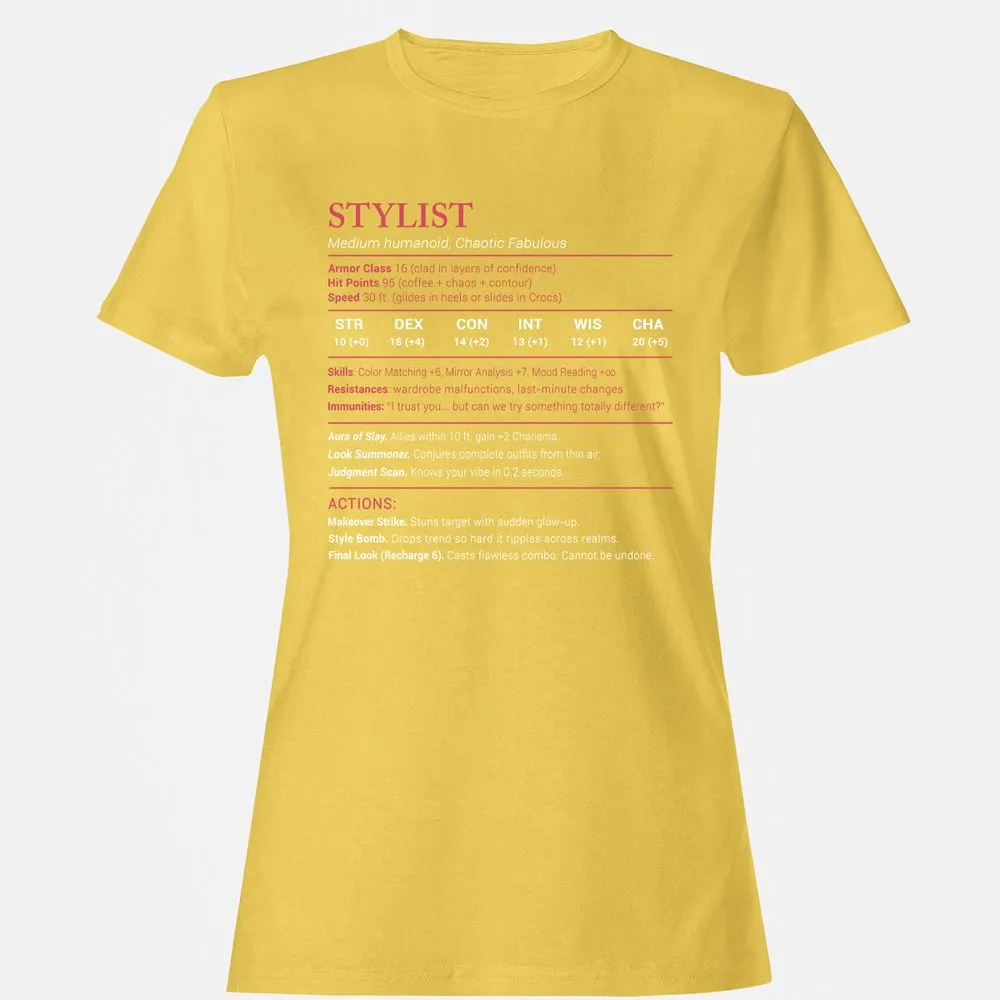 Stylist Stats Women's T-Shirt - Daisy - 4