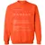 Autism Dad Classic Unisex Sweatshirt - Orange - 10