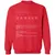 Autism Mom Stats Classic Unisex Sweatshirt - Red - 5