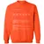 Autism Mom Stats Classic Unisex Sweatshirt - Orange - 10