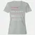 Ambivert Stats Women's T-Shirt - Ash - 2