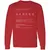 Adjunct Professor Stats Long Sleeve T-Shirt - Red - 14
