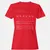 Birder Stats Women's T-Shirt - Red - 13