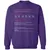 Adjunct Professor Stats Classic Unisex Sweatshirt - Purple - 6
