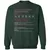 Adjunct Professor Stats Classic Unisex Sweatshirt - Forest Green - 4