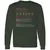 X-ray Tech Stats Long Sleeve T-Shirt - Forest Green - 4