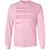 X-ray Tech Stats Long Sleeve T-Shirt - Light Pink - 3