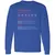 X-ray Tech Stats Long Sleeve T-Shirt - Royal - 8