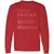 X-ray Tech Stats Long Sleeve T-Shirt - Red - 14