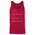 Aries Stats Unisex Jersey Tank - Red - 11