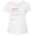 Ambivert Stats Ladies Curvy Jersey - White - 6