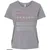 Birder Stats Ladies Curvy Jersey - Granite Heather - 9