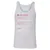 Aquarius Stats Unisex Jersey Tank - White - 14