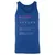 Aquarius Stats Unisex Jersey Tank - True Royal - 13