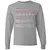 Actor Stats Long Sleeve T-Shirt - Graphite Heather - 6