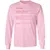 Actor Stats Long Sleeve T-Shirt - Light Pink - 3