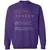 X-ray Tech Stats Classic Unisex Sweatshirt - Purple - 6