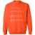 X-ray Tech Stats Classic Unisex Sweatshirt - Orange - 10