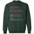 X-ray Tech Stats Classic Unisex Sweatshirt - Forest Green - 4