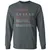 Art Teacher Stats Long Sleeve T-Shirt - Dark Heather - 15