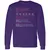 Art Teacher Stats Long Sleeve T-Shirt - Purple - 13