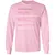 Art Teacher Stats Long Sleeve T-Shirt - Light Pink - 3
