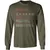 Art Teacher Stats Long Sleeve T-Shirt - Military Green - 16