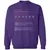 Actor Stats Classic Unisex Sweatshirt - Purple - 6