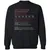 Art Teacher Stats Classic Unisex Sweatshirt - Black - 1