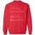 Art Teacher Stats Classic Unisex Sweatshirt - Red - 5