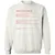 Art Teacher Stats Classic Unisex Sweatshirt - White - 12