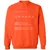 Art Teacher Stats Classic Unisex Sweatshirt - Orange - 10