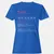 Aries Stats Women's T-Shirt - Royal - 14