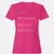 Aquarius Stats Women's T-Shirt - Heliconia - 6