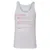 Antisocial Stats Unisex Jersey Tank - White - 14