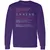 Videographer Stats Long Sleeve T-Shirt - Purple - 13