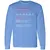 Videographer Stats Long Sleeve T-Shirt - Carolina Blue - 12