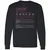 Ambivert Stats Long Sleeve T-Shirt - Black - 1