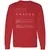 Ambivert Stats Long Sleeve T-Shirt - Red - 14