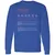 Ambivert Stats Long Sleeve T-Shirt - Royal - 8