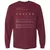Birder Stats Long Sleeve T-Shirt - Maroon - 11