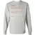 Birder Stats Long Sleeve T-Shirt - Ash - 7