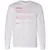 Birder Stats Long Sleeve T-Shirt - White - 5