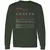 Birder Stats Long Sleeve T-Shirt - Forest Green - 4