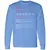 Birder Stats Long Sleeve T-Shirt - Carolina Blue - 12